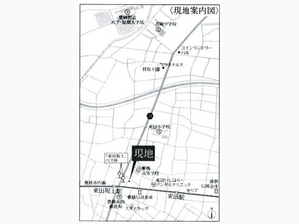 現地案内図
